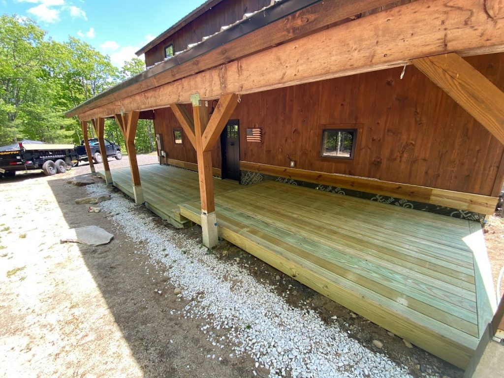 large deck